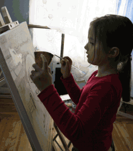 портрет изобразительное искусство детское творчество автопортрет рисуют дети уроки изобразительного искусства подарок для папы